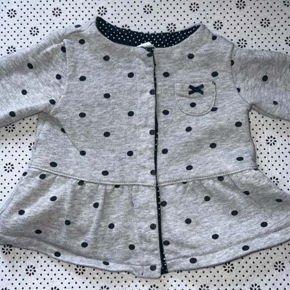 🛍 PRETTY LITTLE GIRLS Sweatshirt size 9 MONTHS 🛍